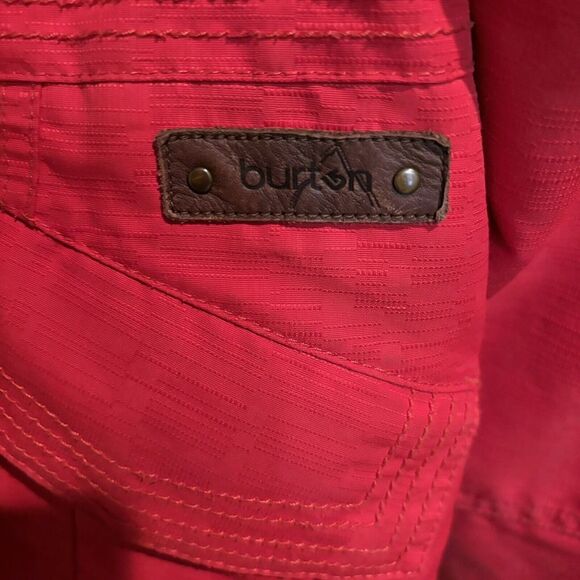 Burton Women's Snow Ski Cherish Jacket Coat Red‎ Dryride Size Small - Picture 5 of 9